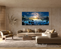 "Magical Tahoe"  size 30"x90"