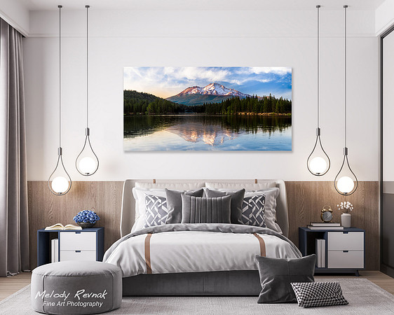 "Nature Mirror" size 24x72