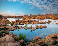 Sunset Watson Lake - AZ