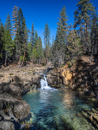 Lower McCloud Falls - McCloud
