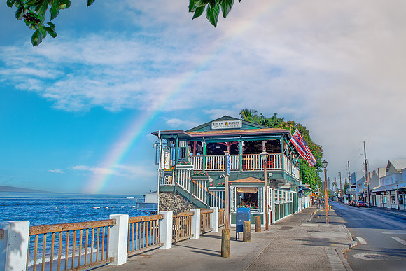 Lahaina Rainbow - Front Street Maui