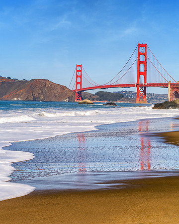 Golden Gate at Baker Beach