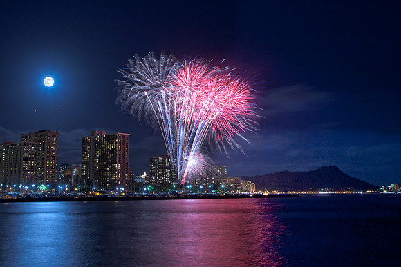 Once in a Blue Moon - Waikiki