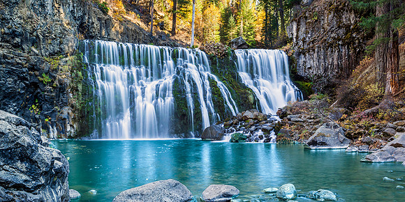 Autumn Falls  - McCloud Falls