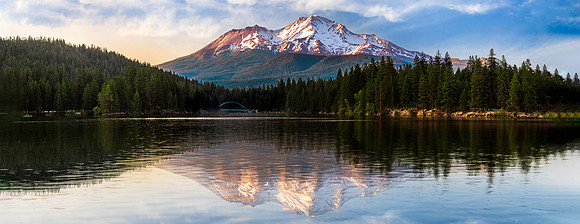 Nature's Mirror - Mount Shasta